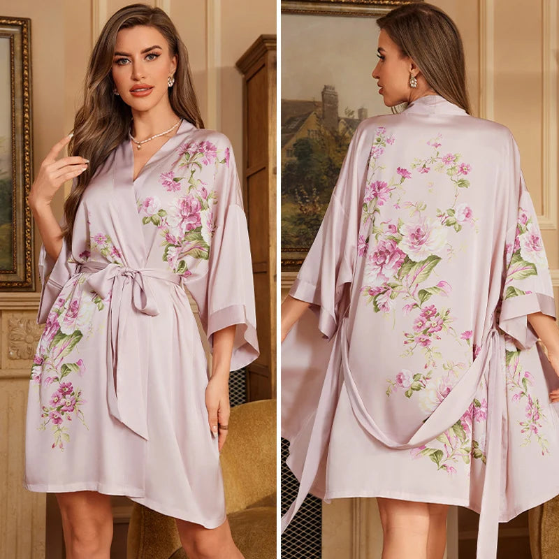 NAVY ROBE PYJAMA