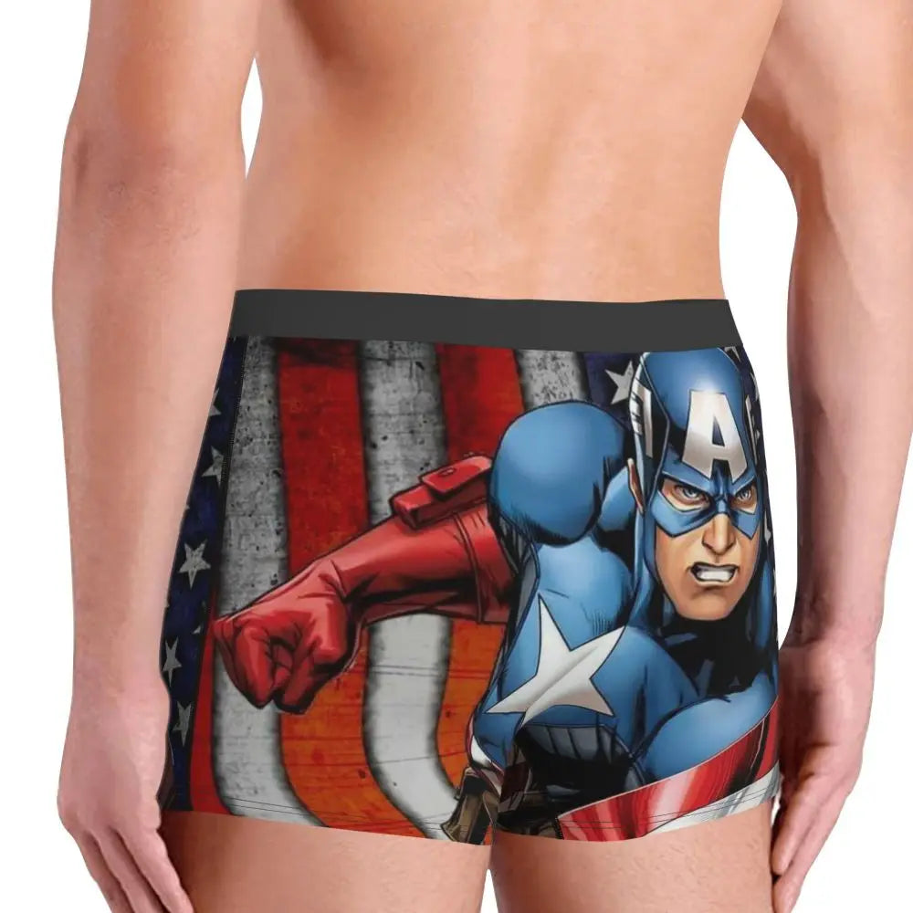 CAPTAIN AMERICA  BOXER  3D PRINT