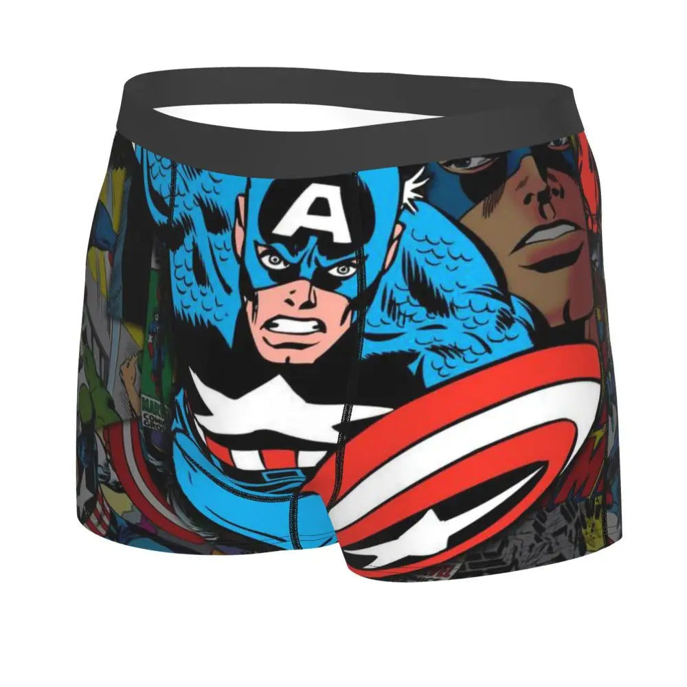 CAPTAIN AMERICA  BOXER  3D PRINT