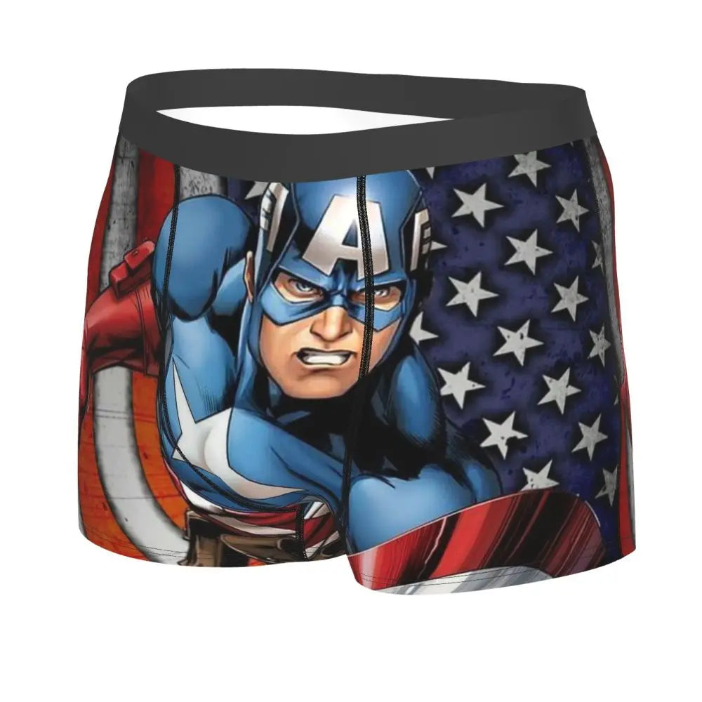 CAPTAIN AMERICA  BOXER  3D PRINT