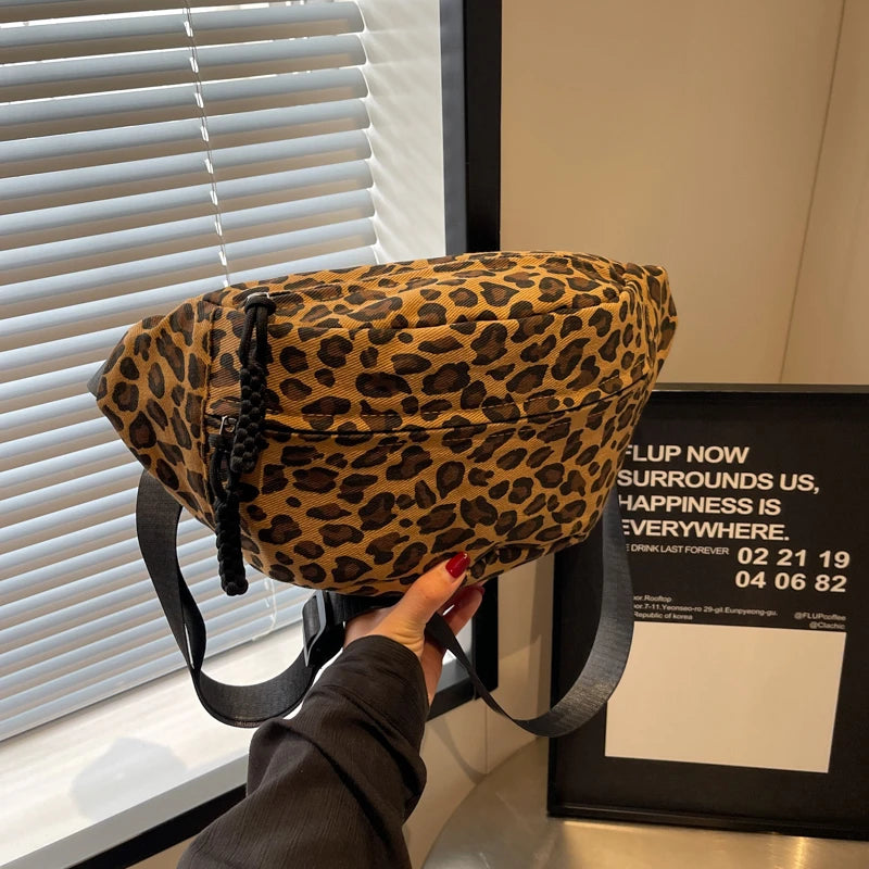 LEOPARD CROOSSBODY BAG
