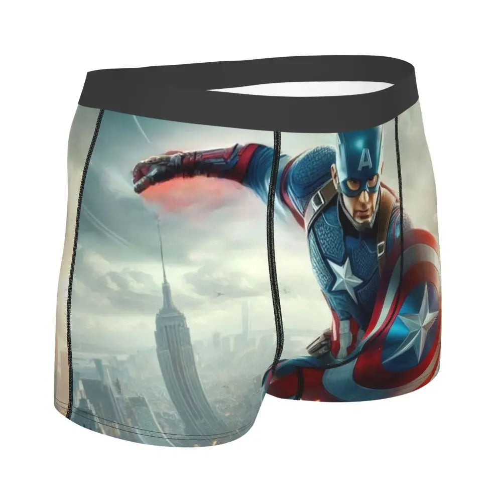 CAPTAIN AMERICA  BOXER  3D PRINT