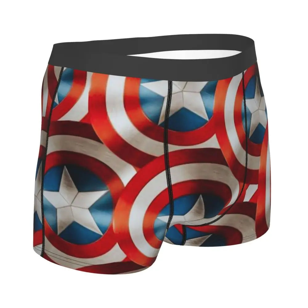 CAPTAIN AMERICA  BOXER  3D PRINT