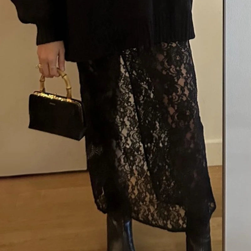 SHEER SKIRT