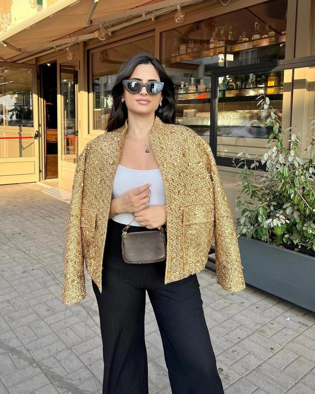 GLITTER COAT