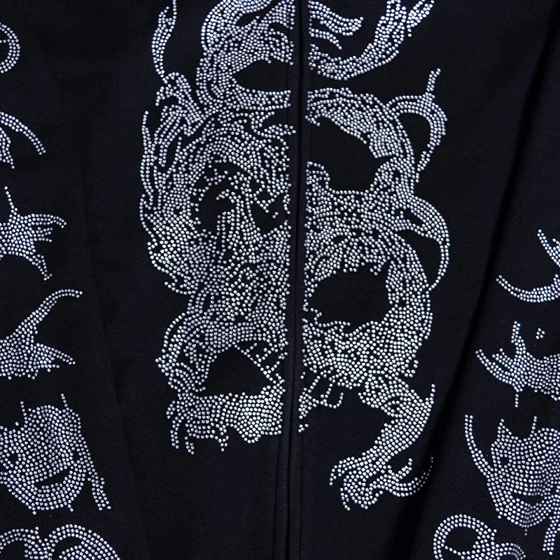 RHINESTONE HOODIE