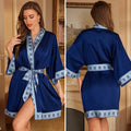 NAVY ROBE PYJAMA