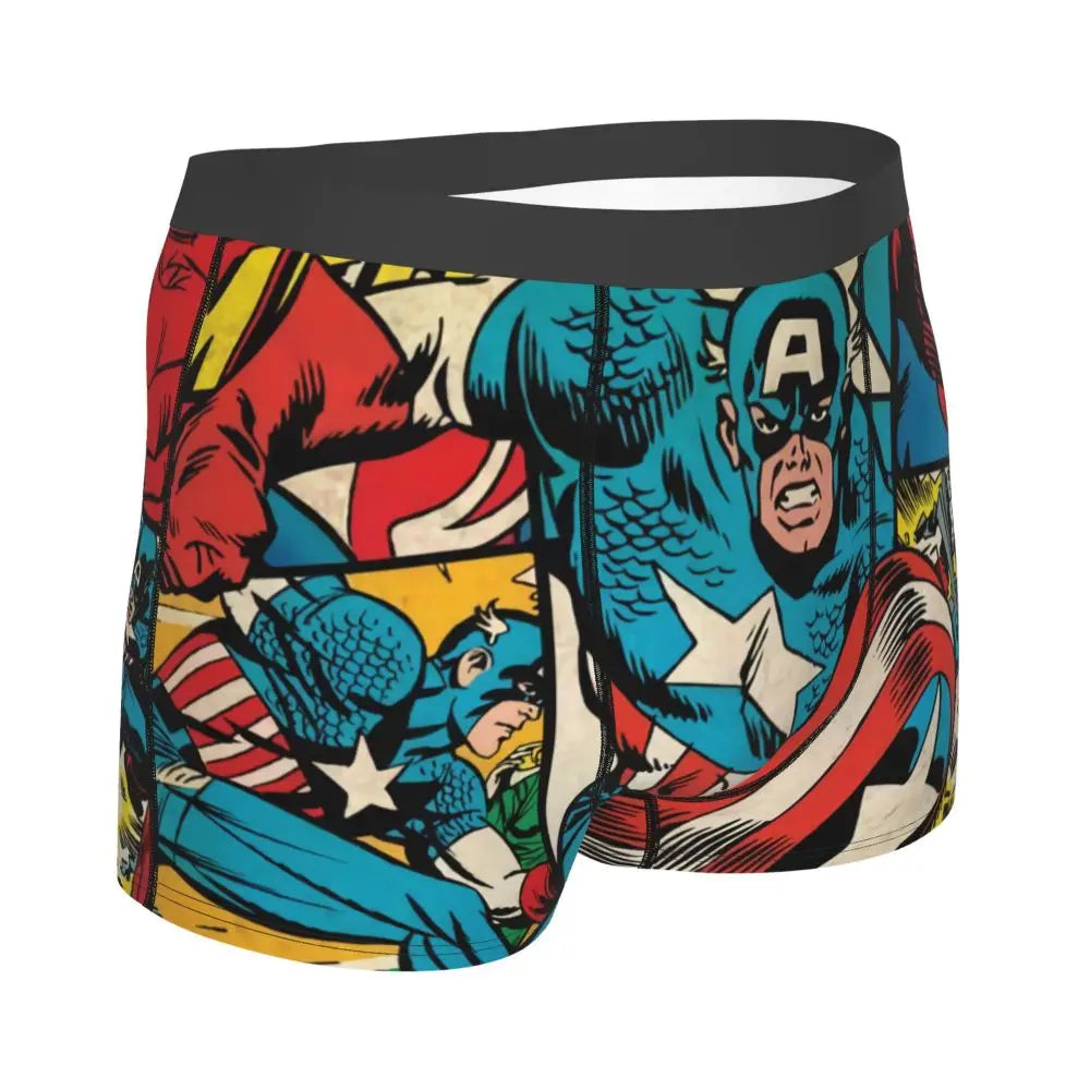 CAPTAIN AMERICA  BOXER  3D PRINT