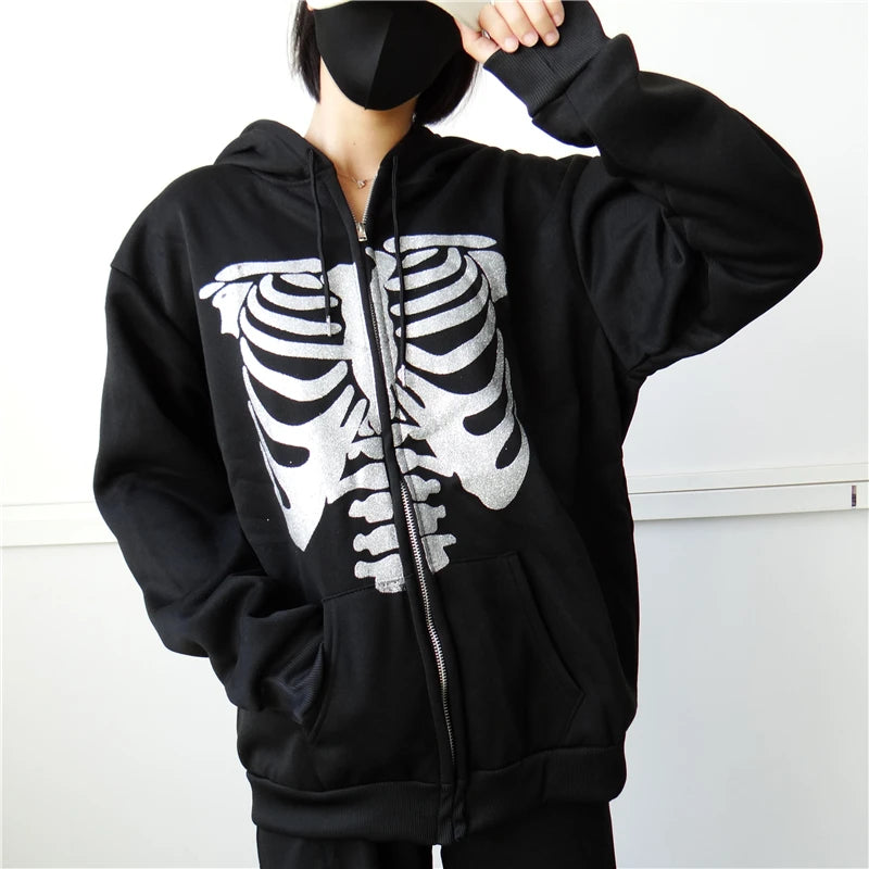 RHINESTONE HOODIE