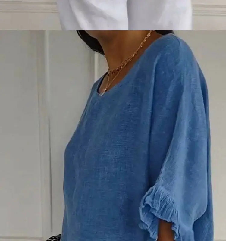 BLUE BLOUSE