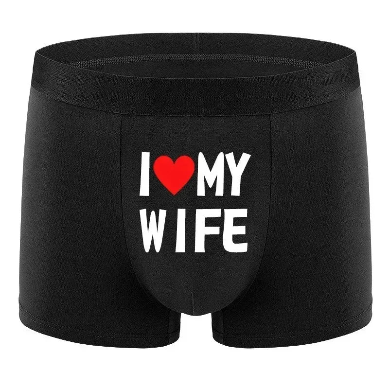 I LOVE MY WIFE BOXER
