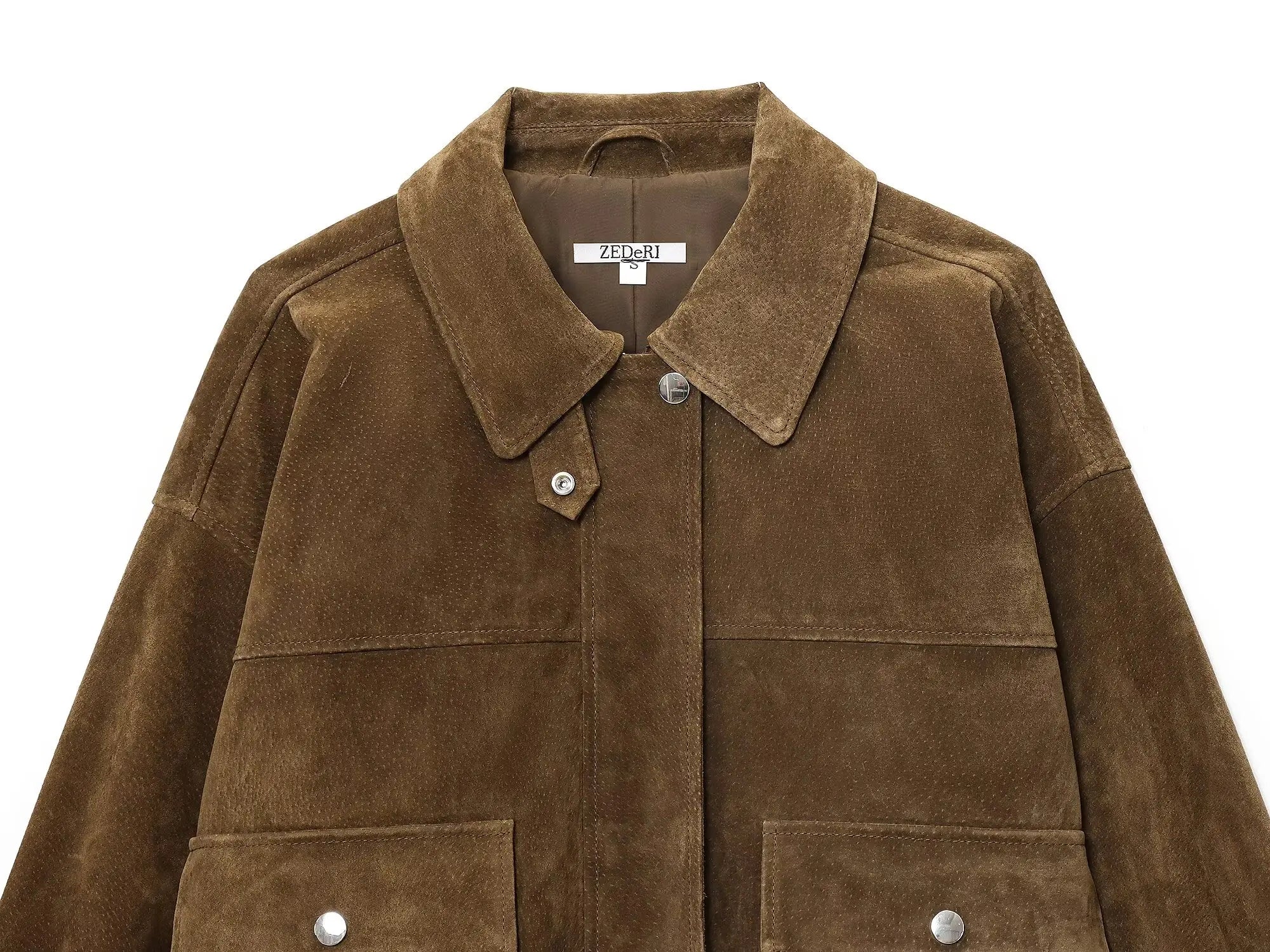 SUEDE BOMBER