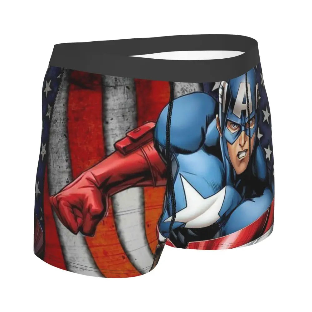CAPTAIN AMERICA  BOXER  3D PRINT