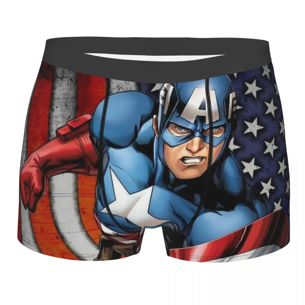 CAPTAIN AMERICA  BOXER  3D PRINT