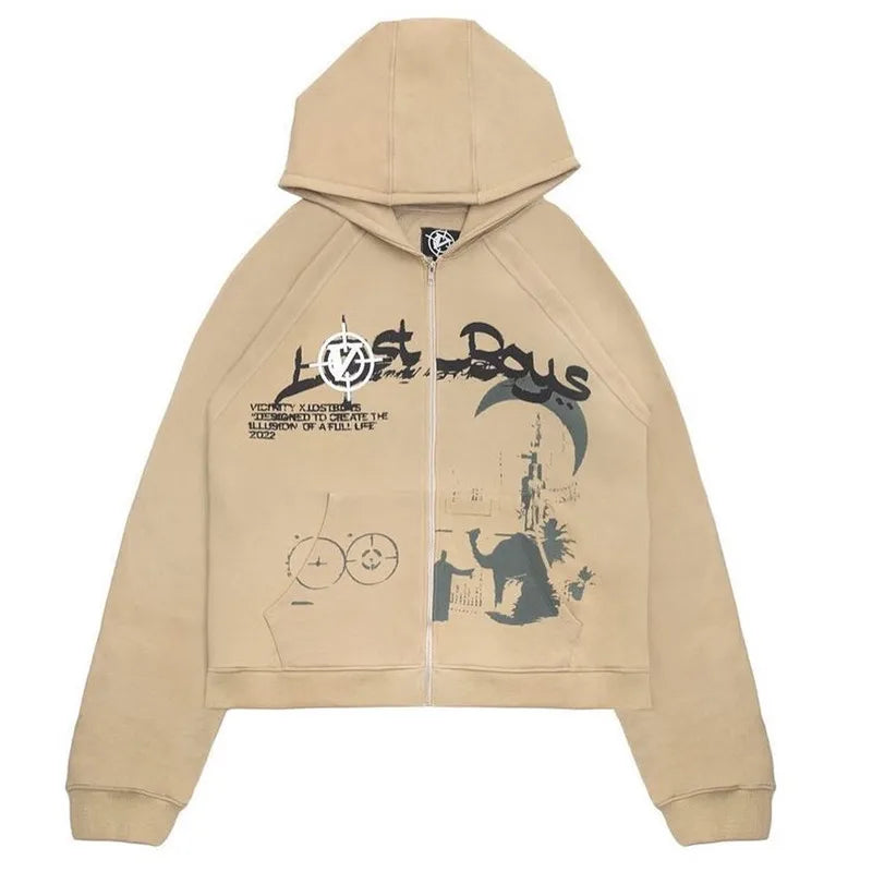 RHINESTONE HOODIE