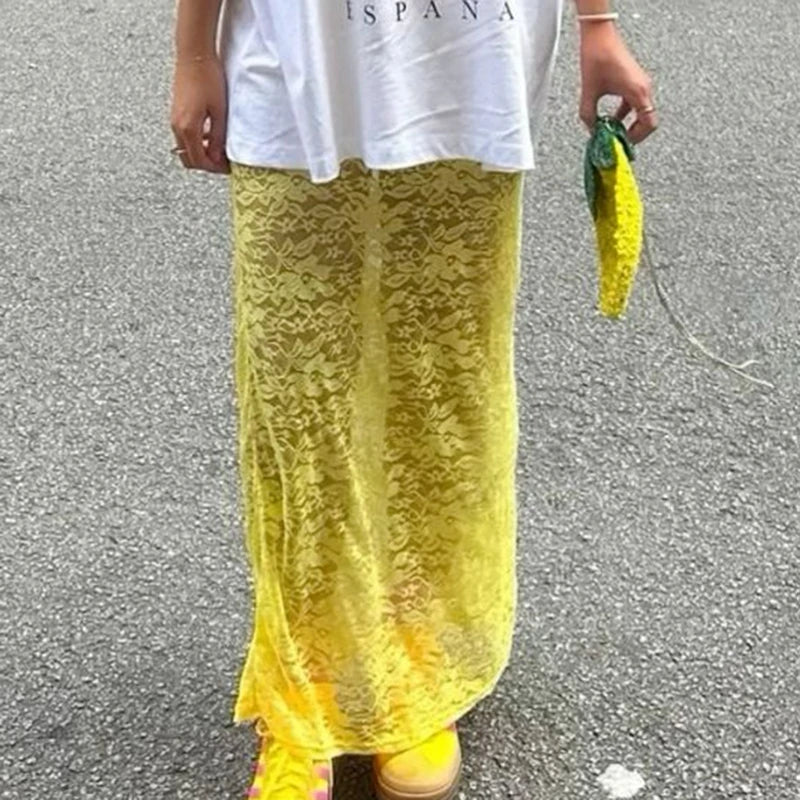 SHEER SKIRT
