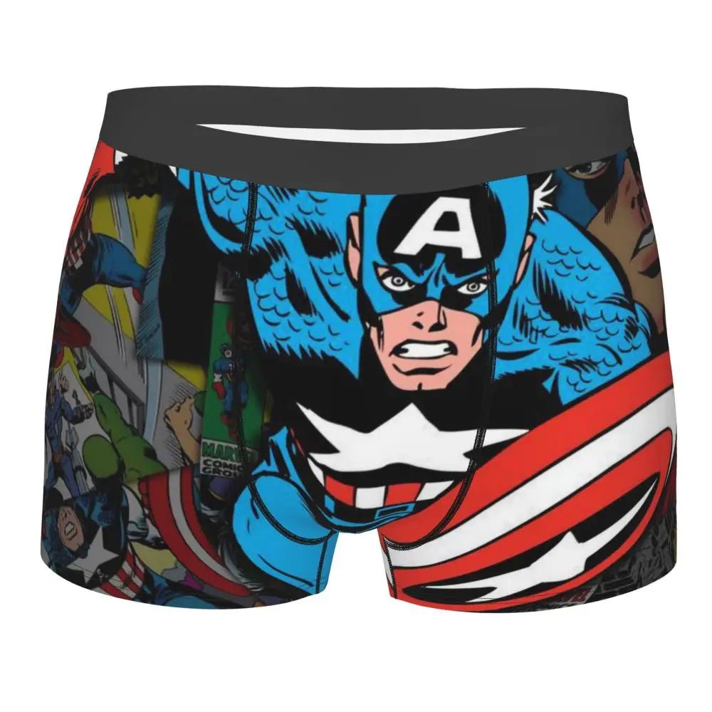 CAPTAIN AMERICA  BOXER  3D PRINT