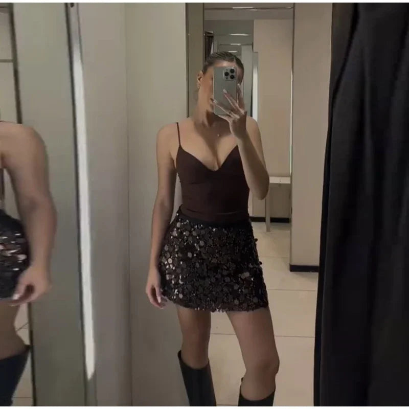 PAILLETTE SKIRT