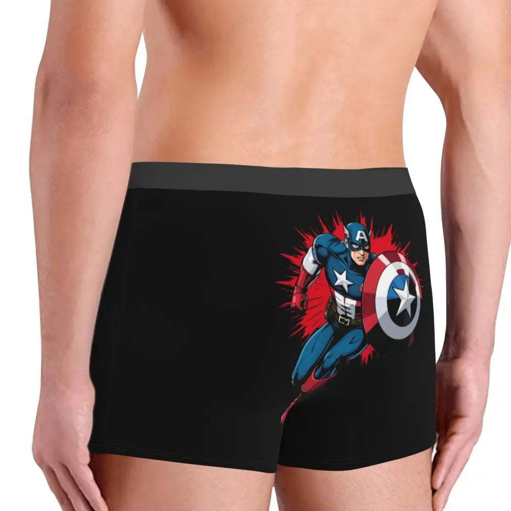 CAPTAIN AMERICA  BOXER  3D PRINT