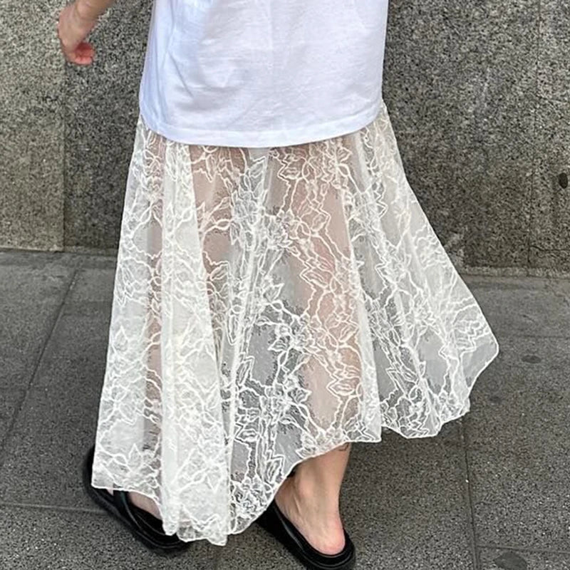 SHEER SKIRT
