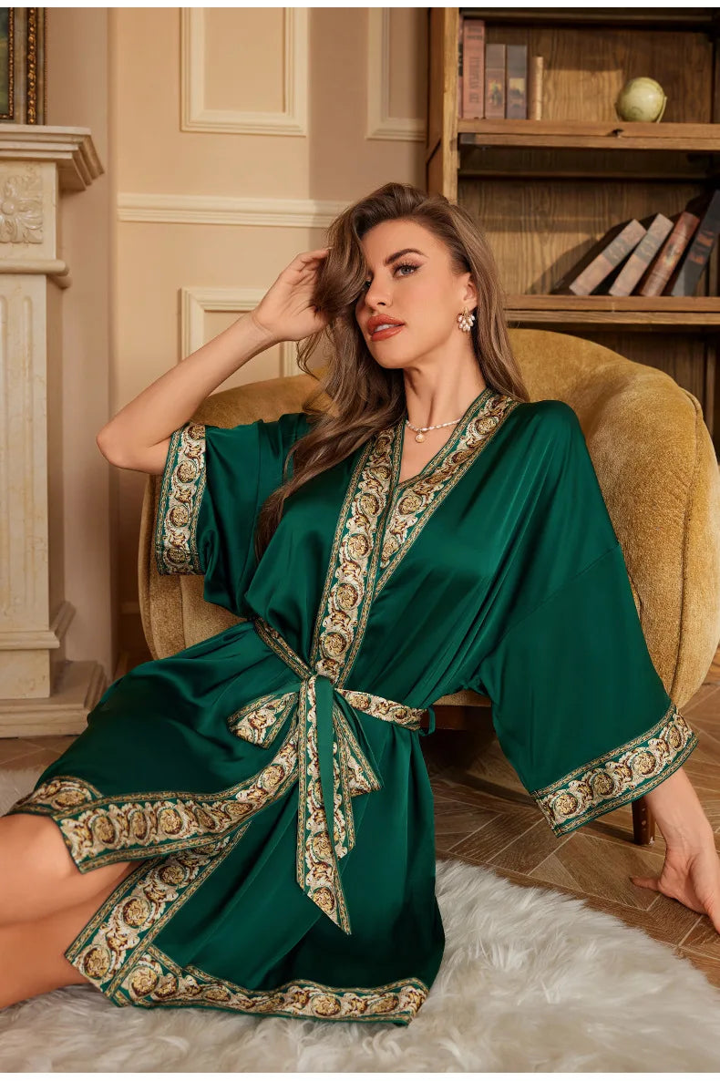 NAVY ROBE PYJAMA