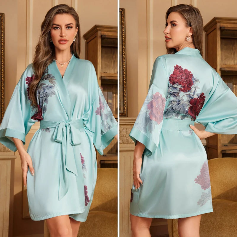 NAVY ROBE PYJAMA