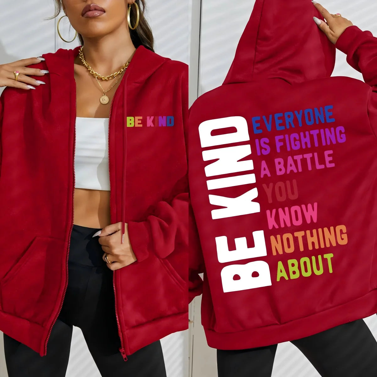 BE KIND HOODIE