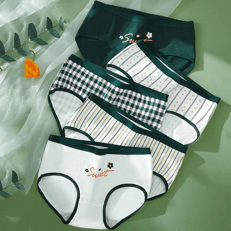 5Pcs COTTON PANTIES