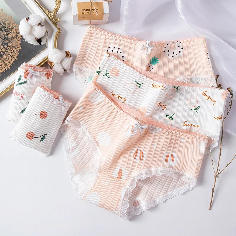 5Pcs COTTON PANTIES