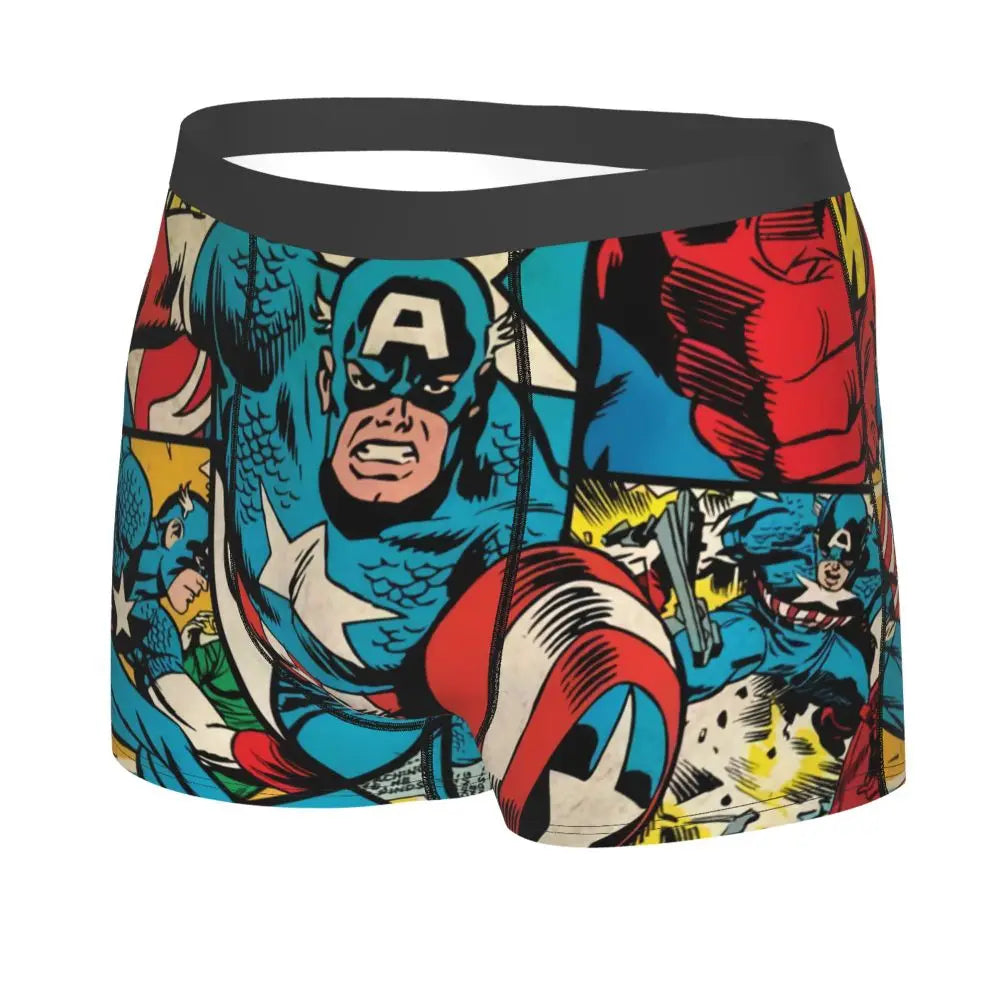 CAPTAIN AMERICA  BOXER  3D PRINT