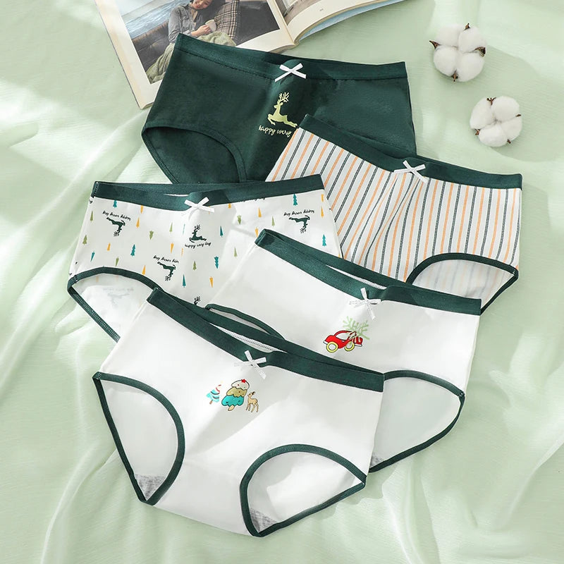 5Pcs COTTON PANTIES