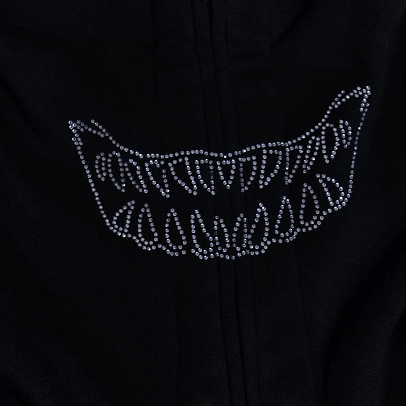 RHINESTONE HOODIE