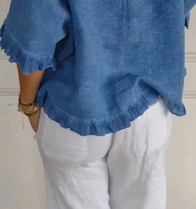BLUE BLOUSE