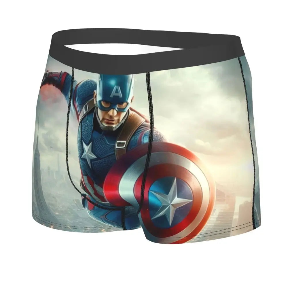 CAPTAIN AMERICA  BOXER  3D PRINT