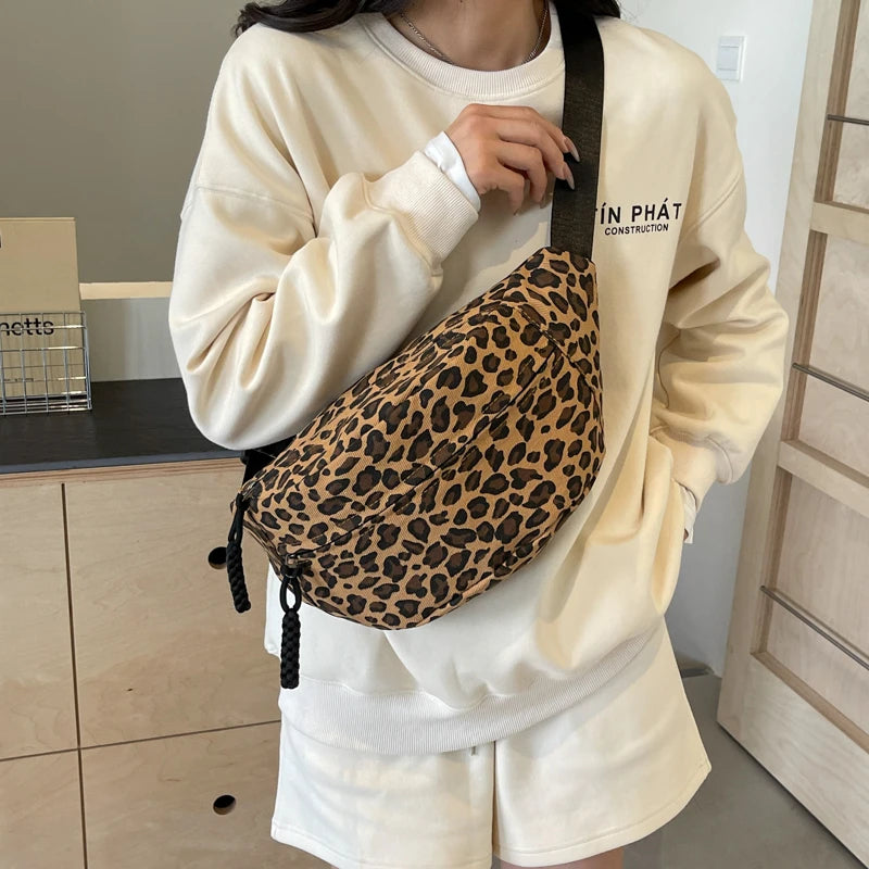 LEOPARD CROOSSBODY BAG