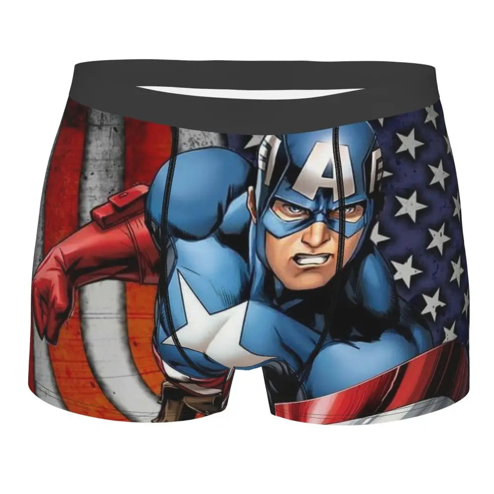 CAPTAIN AMERICA  BOXER  3D PRINT