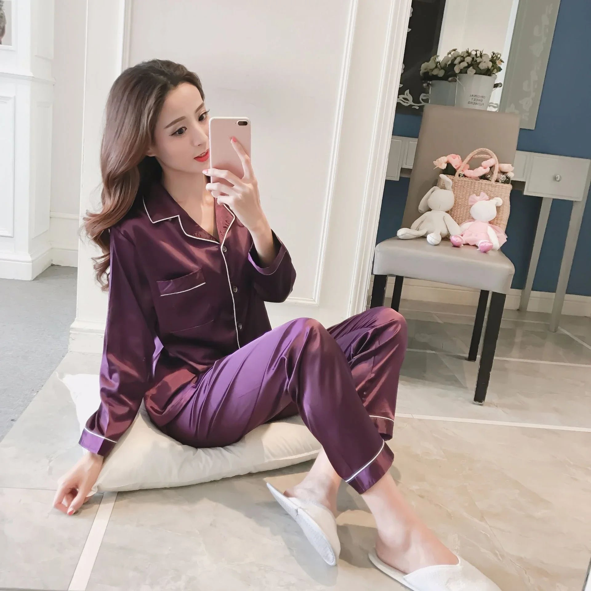 SILK PYJAMA