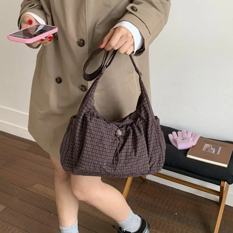 PLAID BAG