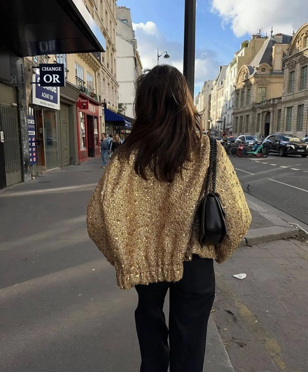 GLITTER COAT