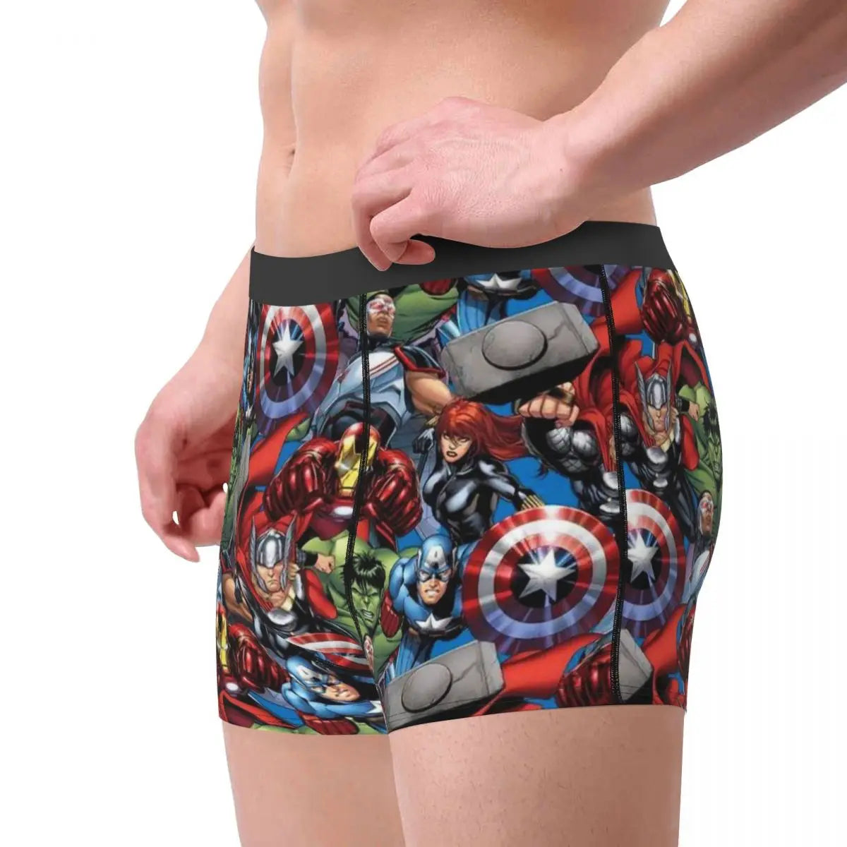 CAPTAIN AMERICA  BOXER  3D PRINT