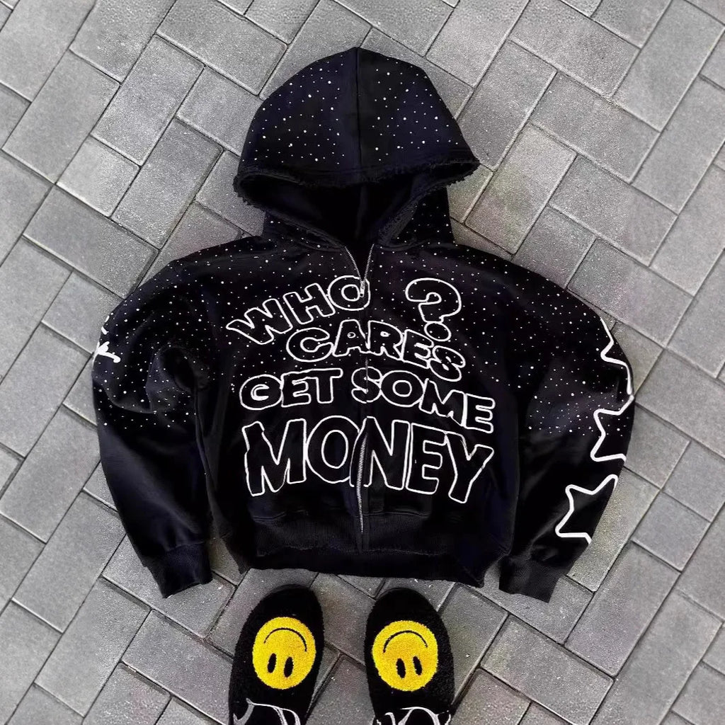 WHO CARES HOODIE
