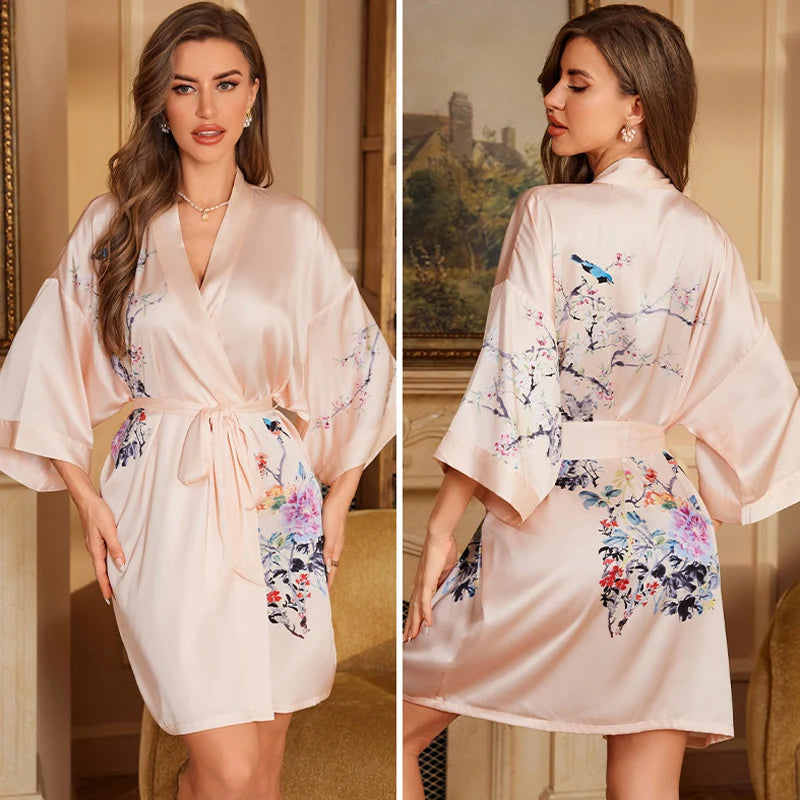 NAVY ROBE PYJAMA