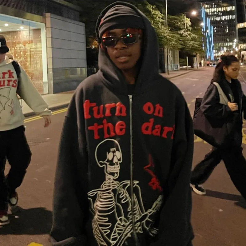 RHINESTONE HOODIE