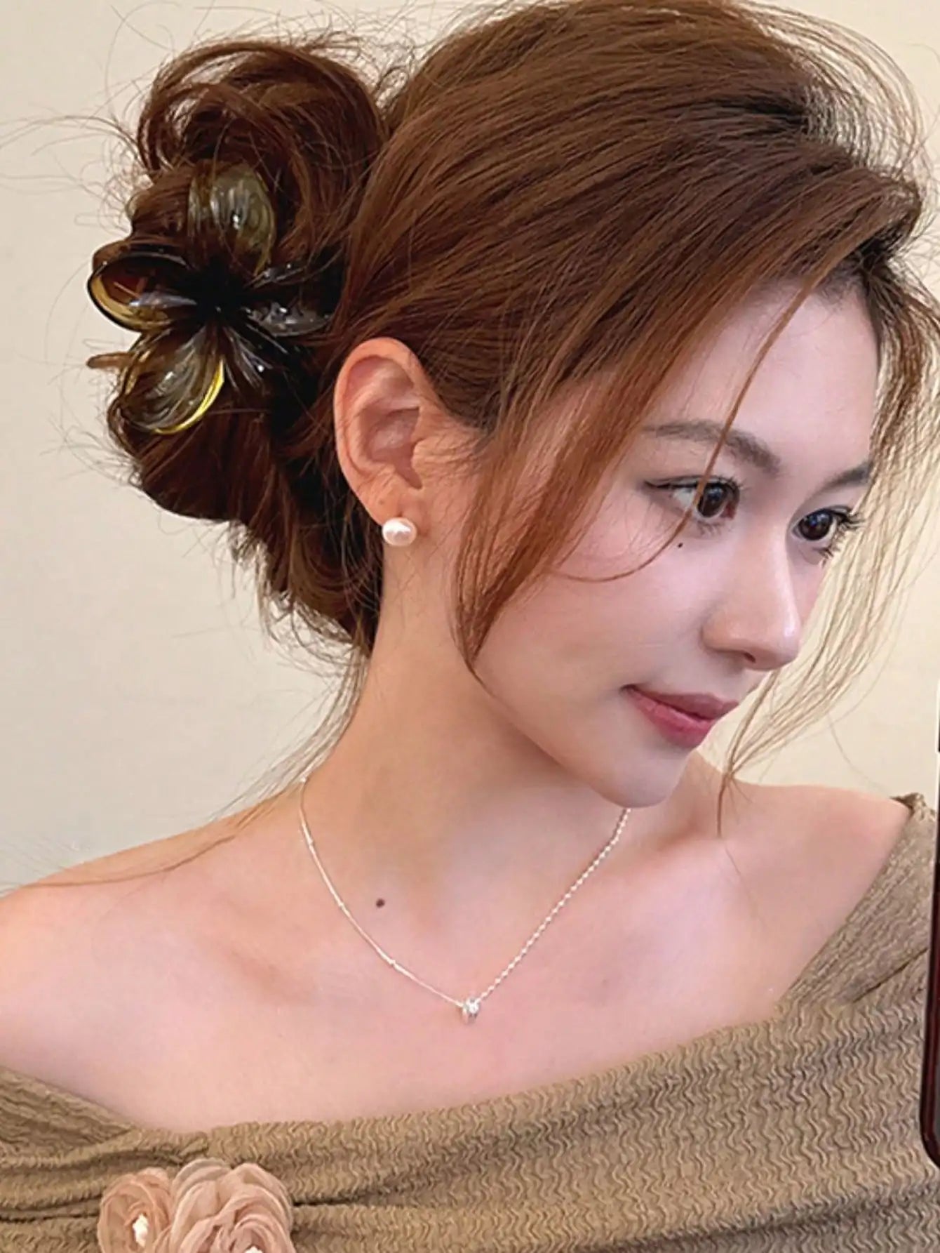 FLOWER HAIR CLIP
