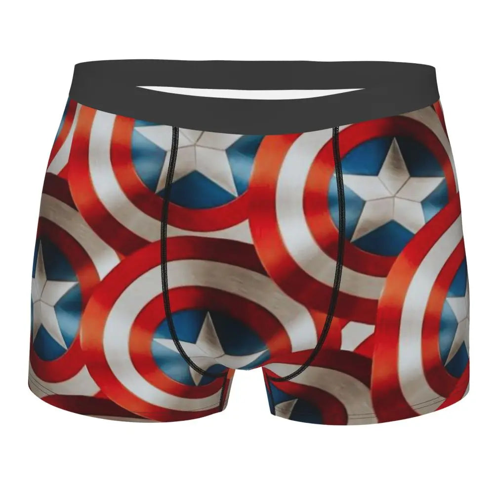 CAPTAIN AMERICA  BOXER  3D PRINT
