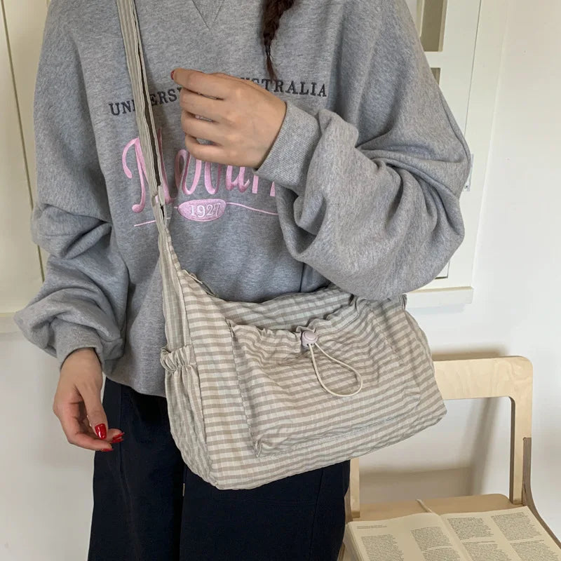 PLAID BAG