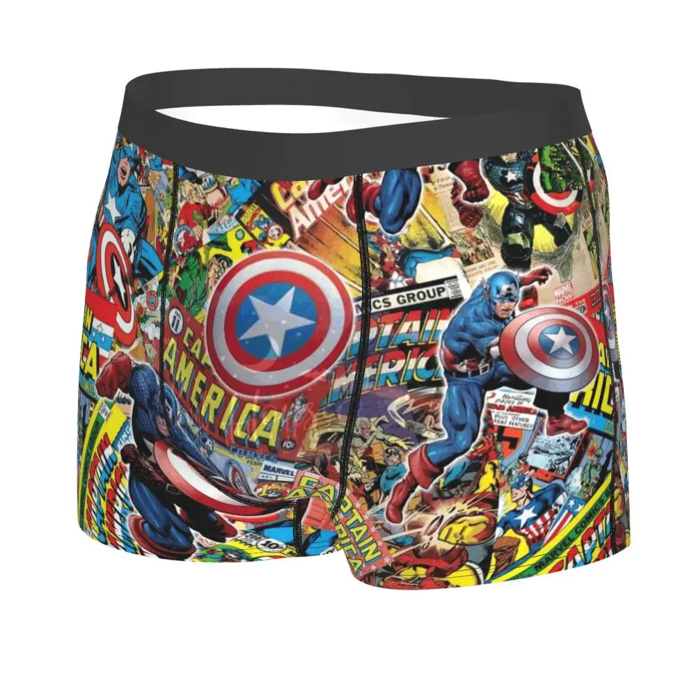 CAPTAIN AMERICA  BOXER  3D PRINT