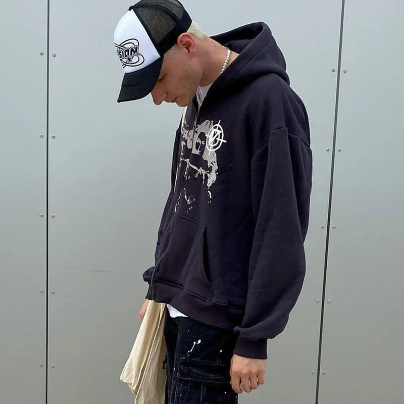 RHINESTONE HOODIE