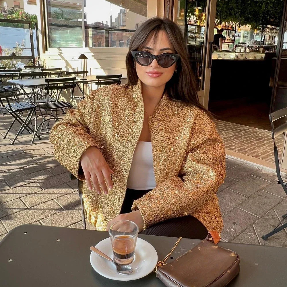 GLITTER COAT