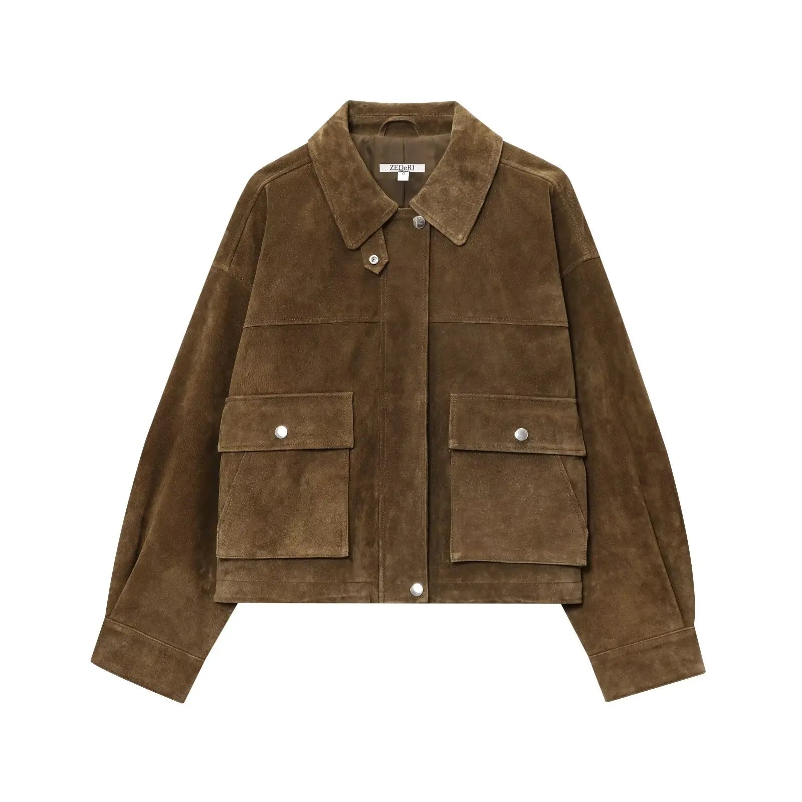 SUEDE BOMBER